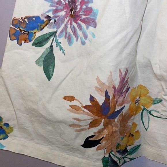 Zara Girls Soft Collection Floral Cut Out Back Fit and Flare Dress size 10 - Picture 12 of 16